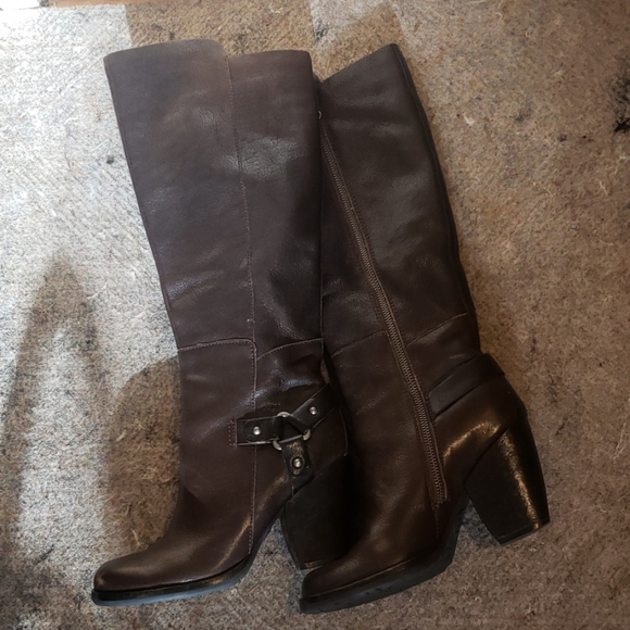 Kork-ease Olson chunky heel leather boots sz. 6.5 - Picture 3 of 8